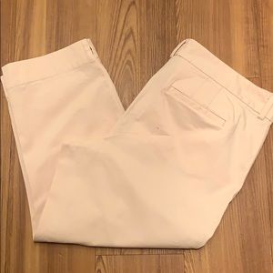 Loft Pink Cropped Capri’s